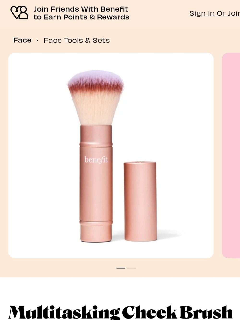 Benefit Multitasking Cheek Brush